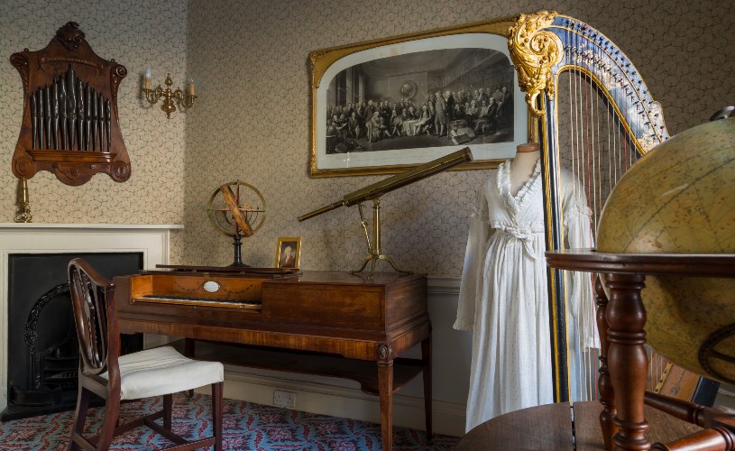 The Music Room at the Herschel Museum of Astronomy